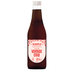 SIMPLE 330ML X 12 ORGANIC VINTAGE COLA