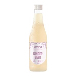 SIMPLE 330ML X 12 ORGANIC GINGER BEER