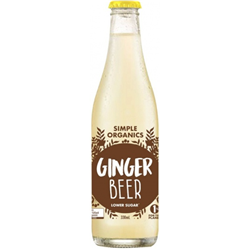 SIMPLE 330ML X 12 ORGANIC GINGER BEER