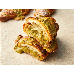 MOSAIC 80MM BAKED TWICE PISTACHIO CROISSANT (4)*