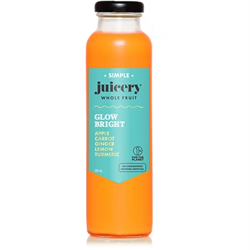 SIMPLE 325ML X 12 JUICERY GLOW BRIGHT