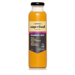 SIMPLE 325ML X 12 SUPERFOOD JUICE PASSION HIT