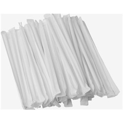 WW WHITE JUMBO PAPER STRAW WRAPPED X 2000*