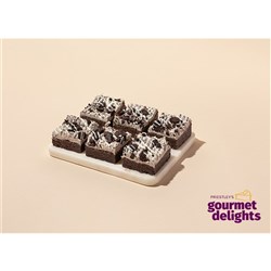 PRIESTLEYS 1620G X 15 COOKIES & CREAM BROWNIE 1-987