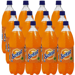 SUNKIST  12 X 1.25ML ORANGE SOFT DRINK*