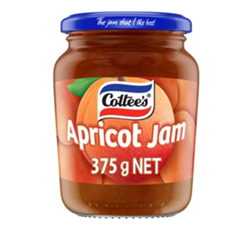 COTTEE'S 375G APRICOT JAM