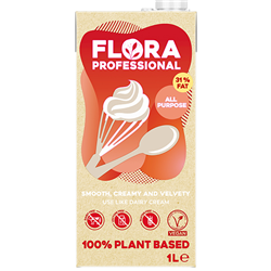 FLORA 1LT PROF ALL PURPOSE PLANT BASED CREAM 31%