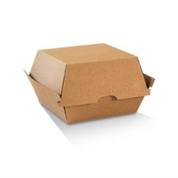 BROWN BURGER BOX 250  (105X102X85MM) 