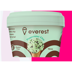EF 24X110ML PEPPERMINT CHIP ICE CREAM*