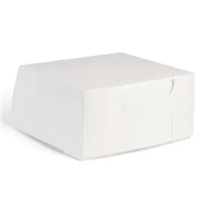 10INx10INx6IN MILKBOARD CAKE BOX (50)