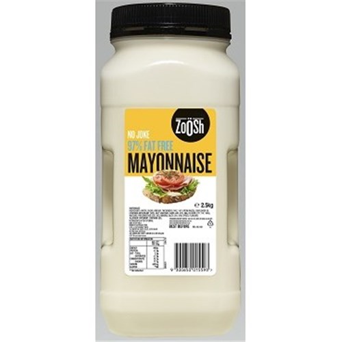 ZOOSH FAT FREE MAYONNAISE 2.5KG