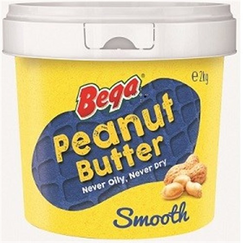 BEGA 2KG SMOOTH PEANUT BUTTER