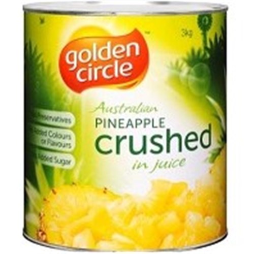 GC 3KG CRUSHED PINEAPPLE IN SYRUP