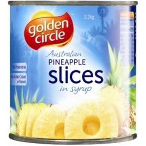 GC 3KG SLICED PINEAPPLE IN SYRUP
