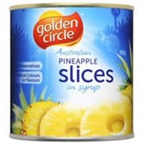 GC 450G SLICED PINEAPPLE IN SYRUP