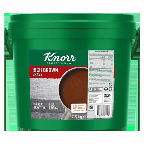 KNORR 7.5KG RICH BROWN GRAVY
