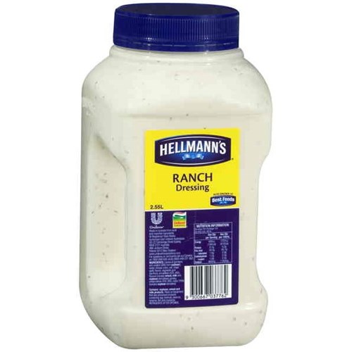 HELLMANN'S 2.55LT RANCH DRESSING
