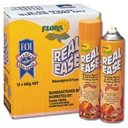 REAL EASE 450G CANOLA COOKING SPRAY