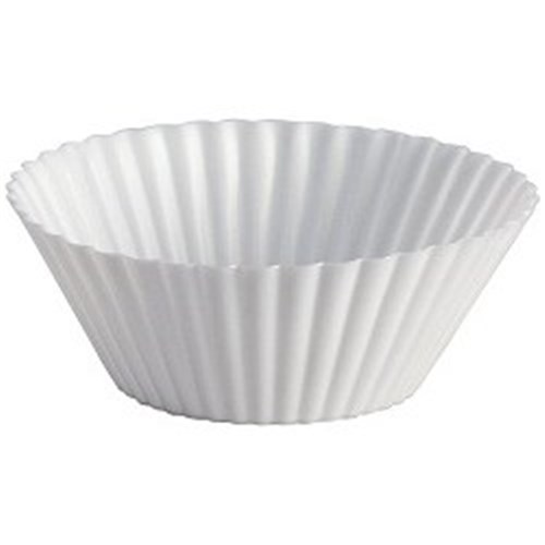 PATTY PAN 408 x 500 WHITE BAKING CASES