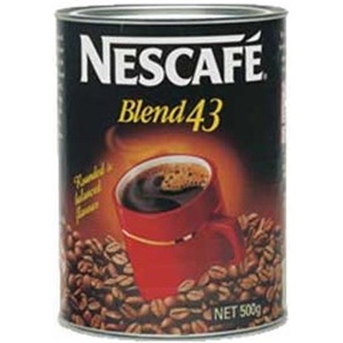 NESCAFE 500G BLEND 43 COFFEE
