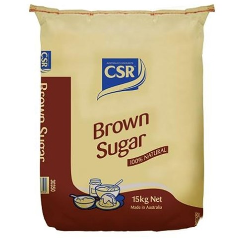 CSR 15KG BROWN SUGAR 