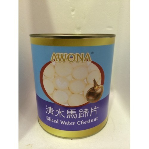 AWONA A10 WATER CHESTNUTS SLICED