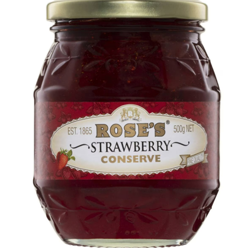 ROSE'S 375G STRAWBERRY JAM