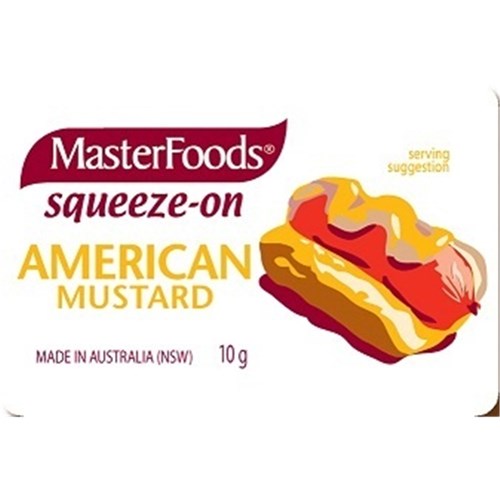 MF PC x 100 SQUEEZE ON AMERICAN MUSTARD