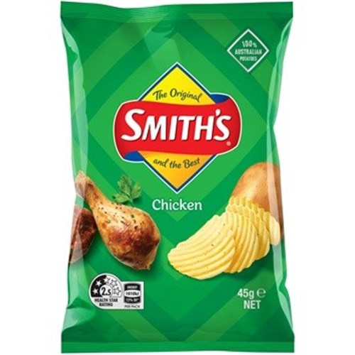 SMITHS 45G X 18 CHICKEN*