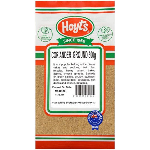 HOYTS 500G GROUND CORIANDER