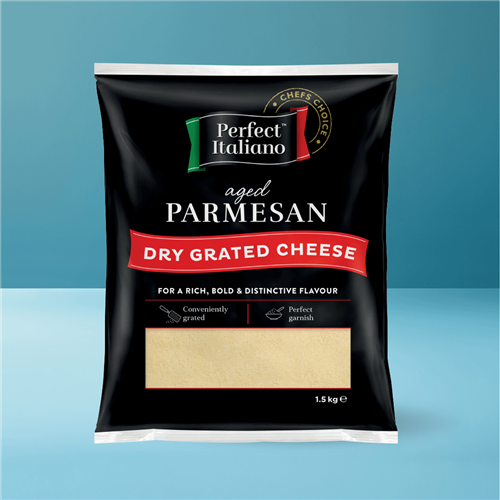 PERFECT ITALIANO 1.5KG GRATED PARMESAN CHEESE