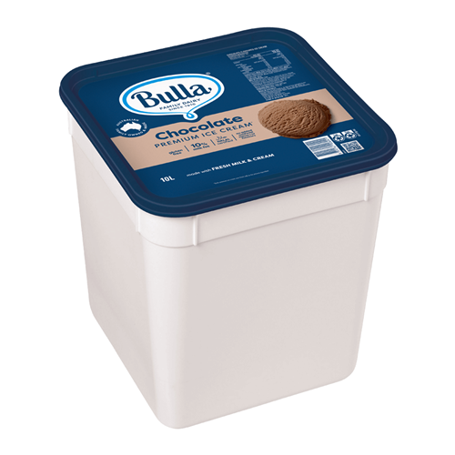 BULLA 10LT CHOCOLATE ICE CREAM