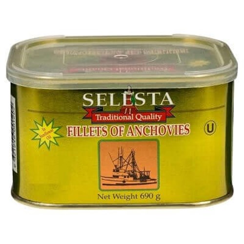SELESTA 690G ANCHOVIES FILLETS BLACK