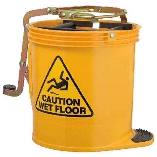 EDO WRINGER 15LT MOP BUCKET YELLOW*
