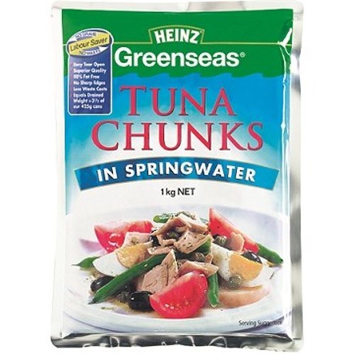 GREENSEAS 1KG TUNA CHUNKS IN SPRINGWATER
