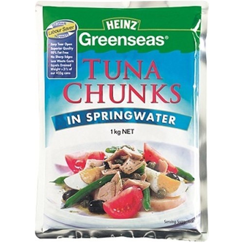 GREENSEAS 1KG TUNA CHUNKS IN SPRINGWATER