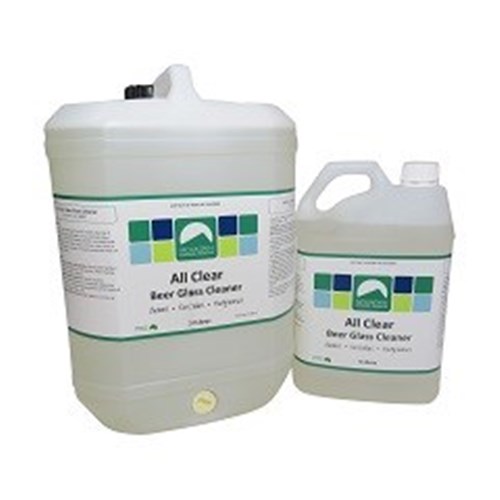 NATURES 5LT SPARKLE BEER GLASS DETERGENT