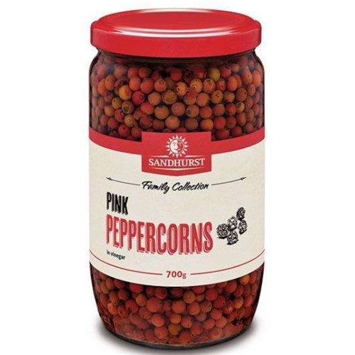 SF 700G PINK PEPPERCORNS IN VINEGAR