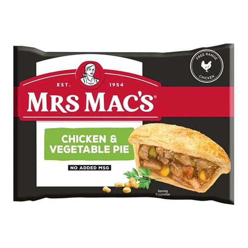 MRS 175GX12 CHICK & VEG PIE 12843