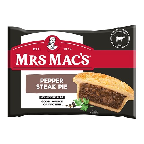 MRS 175GX12 PEPPER STEAK PIE 12830