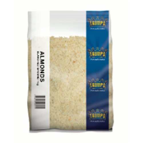 TRUMPS 1KG GROUND ALMOND MEAL BLANCHED