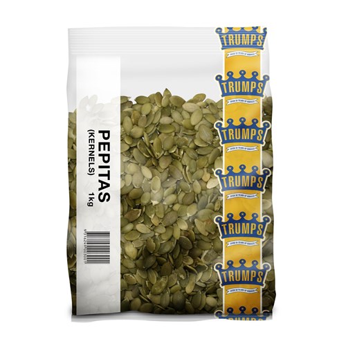 TRUMPS 1KG PEPITAS KERNELS (PUMPKIN SEEDS)