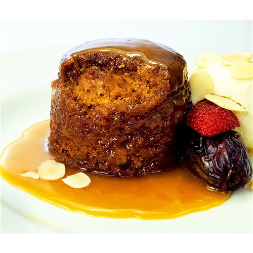 KB 130Gx12 IND STICKY DATE PUDDING WITH SAUCE