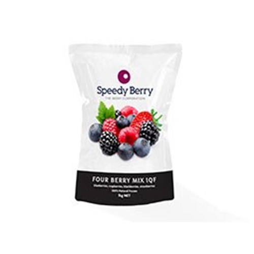 SPEEDY 1KG IQF FRZ FOUR BERRIES