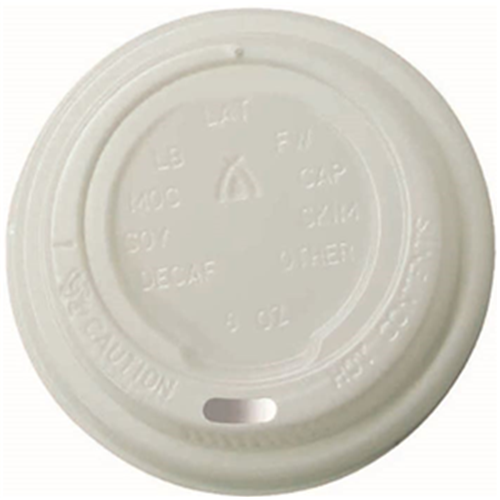 TP 12OZ/16OZ/20OZ x 50 WHITE LIDS