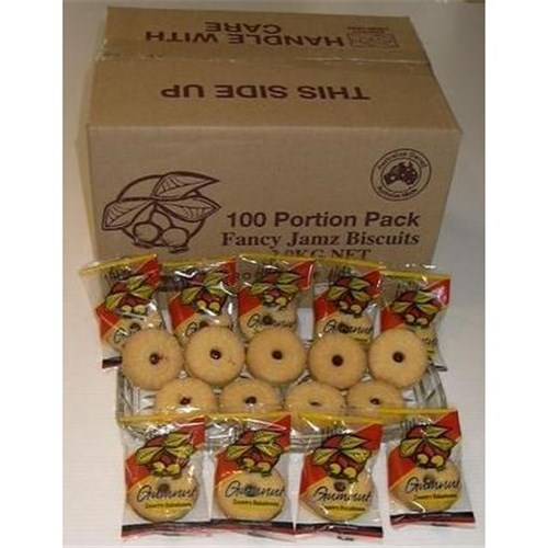 BISKO PC x 100 RASPBERRY JAMZ