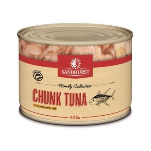 SF 425GM TUNA CHUNKS IN SUNFLOWER OIL