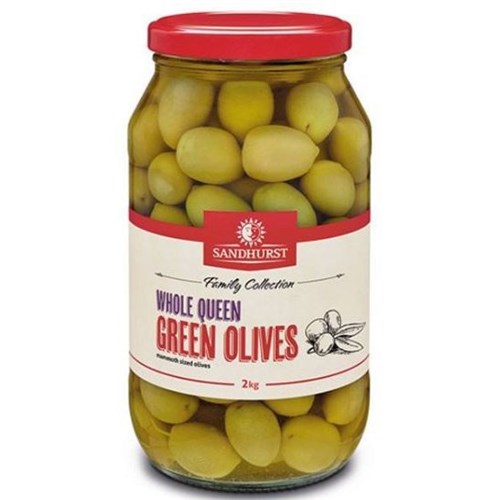 SF 2KG QUEEN GREEN OLIVES