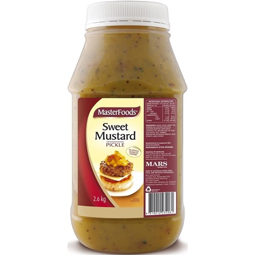 MF 2.6KG SWEET MUSTARD PICKLE