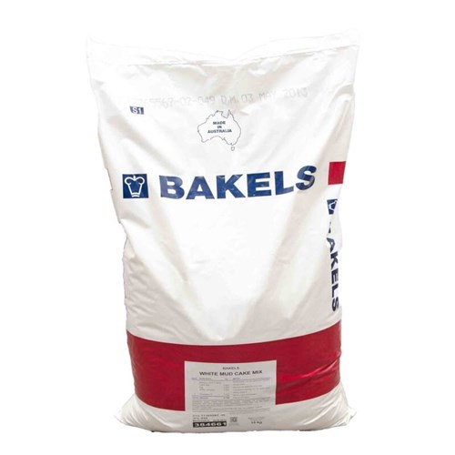 BAKELS 15KG WHITE CHOC MUD MIX